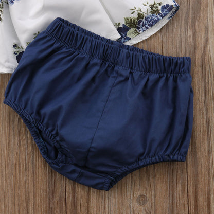 Cassia Floral Top + Shorts