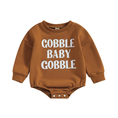 Gobble Baby Print Bodysuit