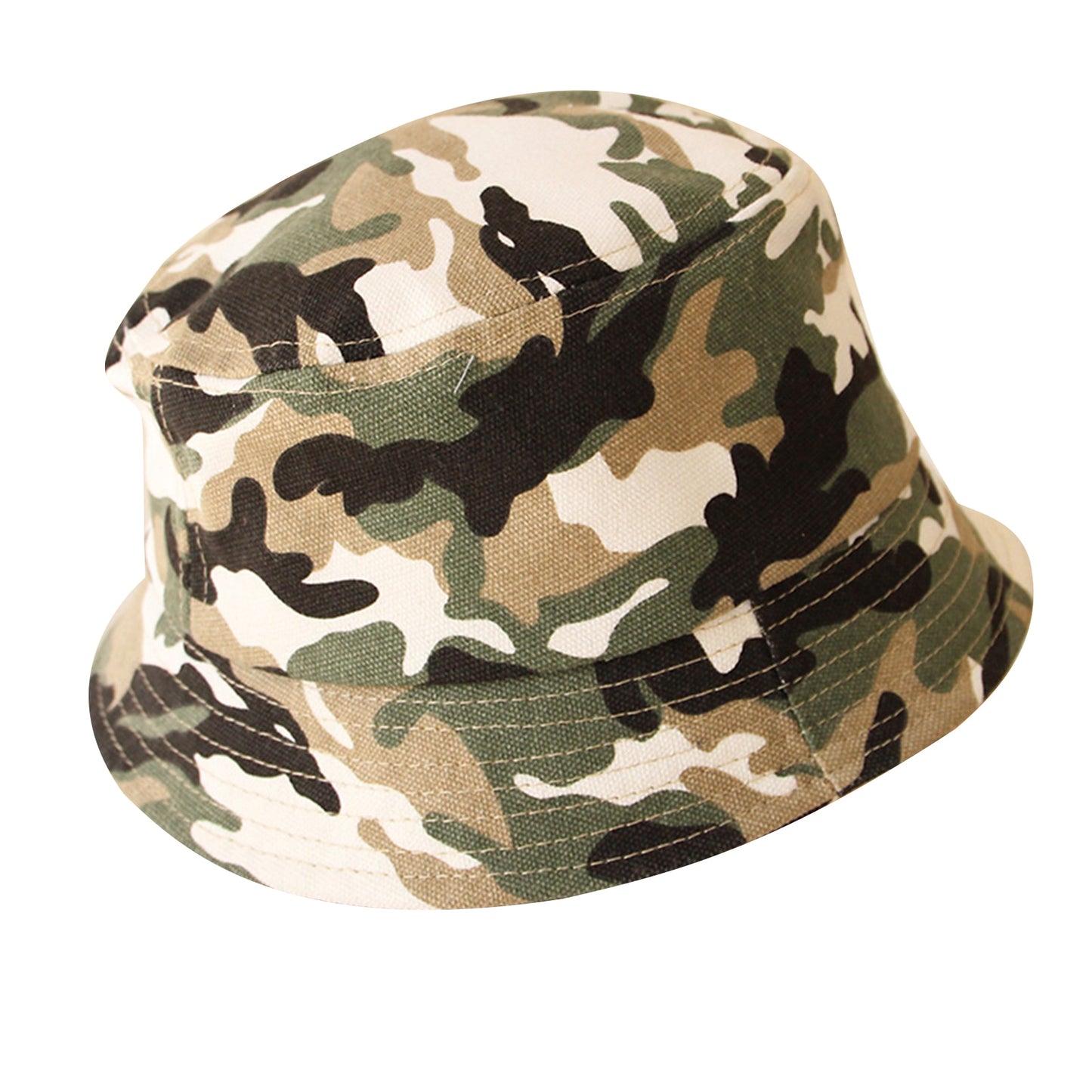 Camouflage Print Bucket Hats