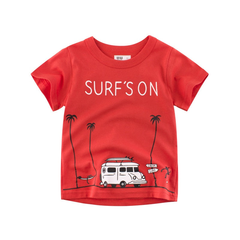 Surf Graphic Print Shirt