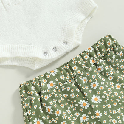 Akari Halter Top + Floral Pants