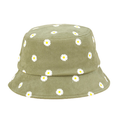 Daisy Print Bucket Hats