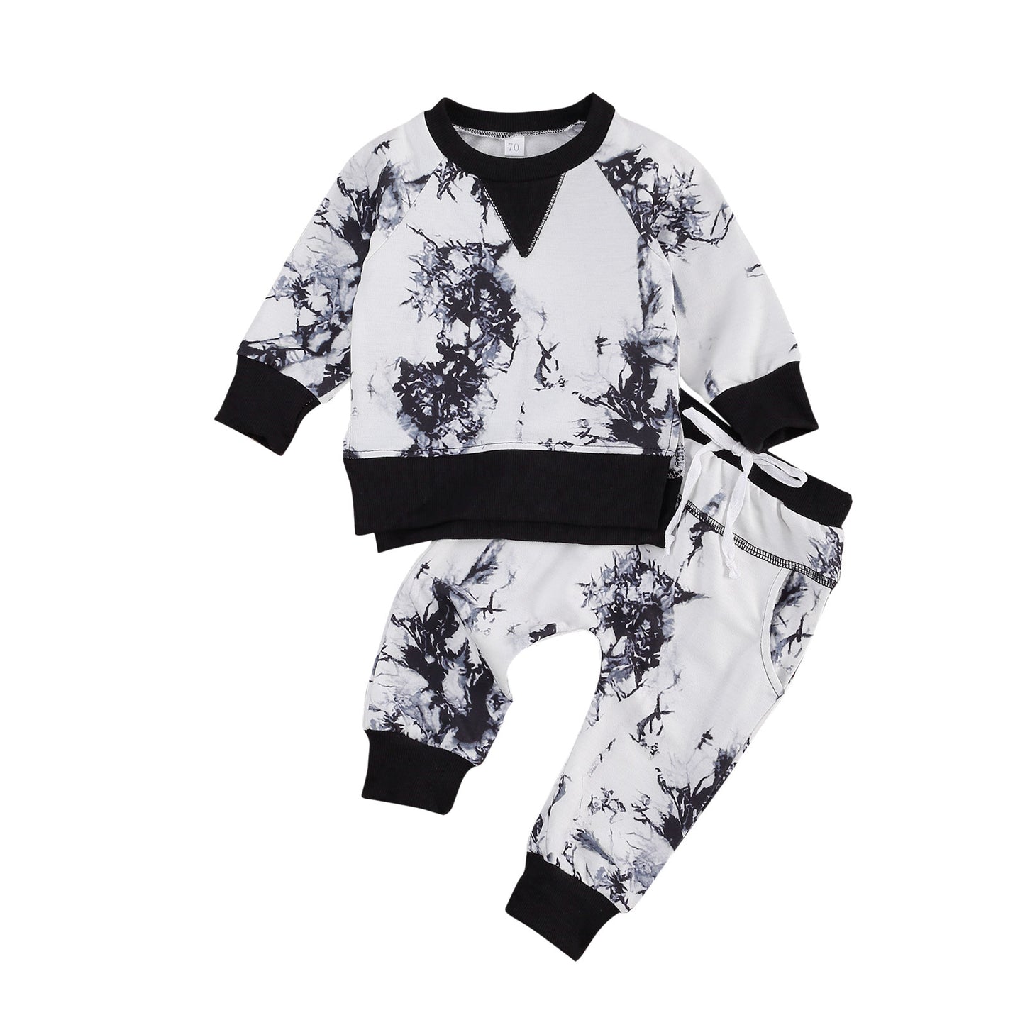 Madden Tye-Dye Printed Sweatsuit Set
