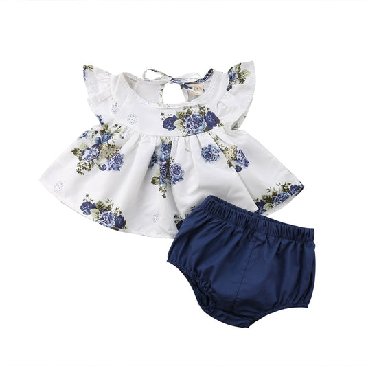 Cassia Floral Top + Shorts