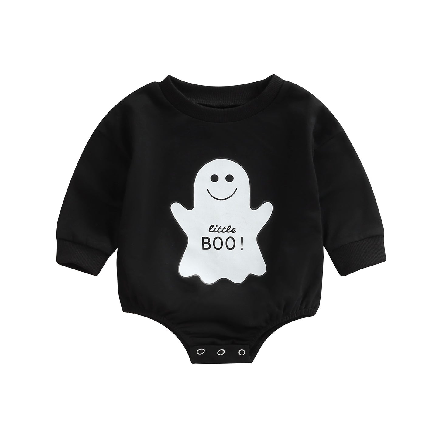 Ghost Print Bodysuit Sweatshirt