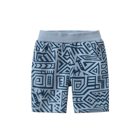 Aztec Print Shorts